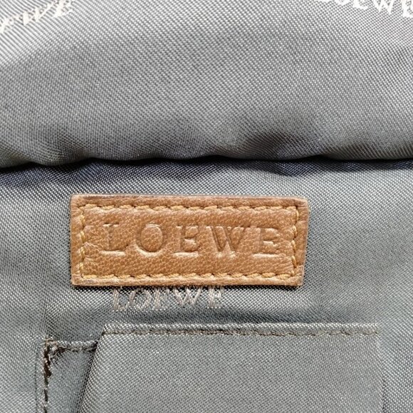 LOEWE Hand Bag Gold Leather 4705087 - Picture 7 of 9